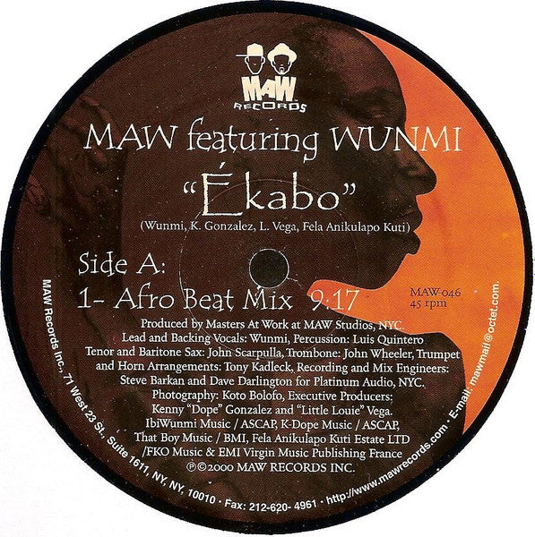 Ékabo (VINYL) | Near Mint (NM) Near Mint (NM) Get Cheap Vinyl