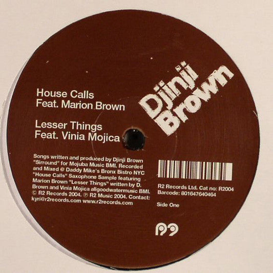 Djinji Brown EP | Very Good Plus (VG+) Generic Get Cheap Vinyl