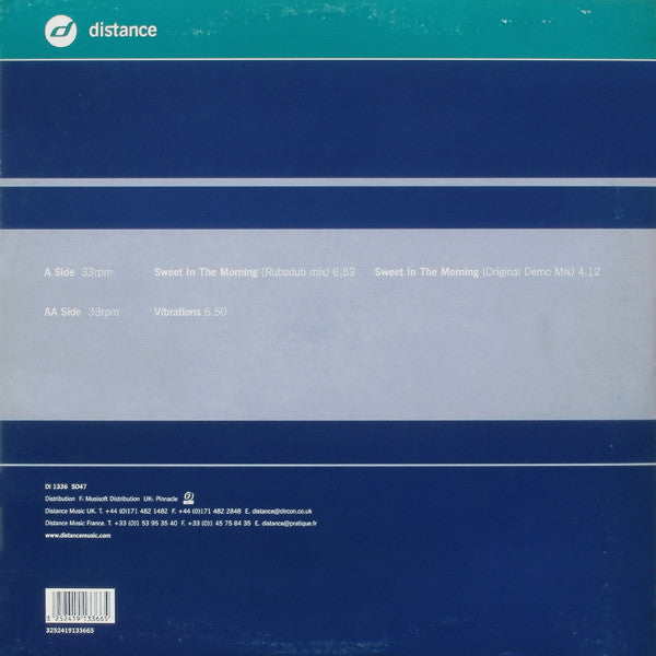 Sweet In The Morning / Vibrations (VINYL) | Very Good Plus (VG+) Very Good Plus (VG+) Get Cheap Vinyl