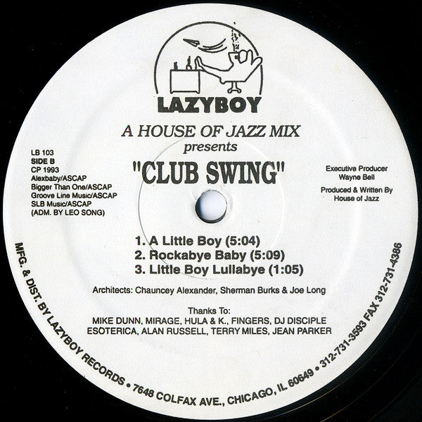 Club Swing (VINYL) | Very Good (VG) Generic Get Cheap Vinyl