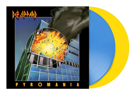Pyromania: 40th Anniversary Edition (Limited Edition, Blue & Yellow Colored Vinyl) [Import] (2 Lp's) | Mint (M) Mint (M) Get Cheap Vinyl
