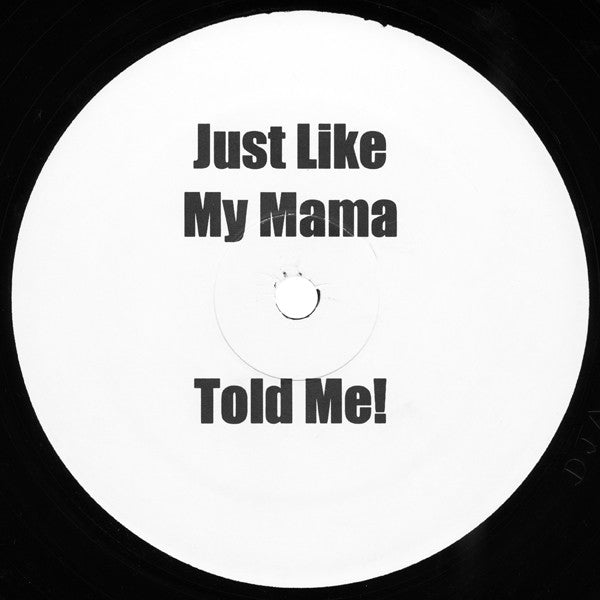 House Of God (2000 Remix) / Just Like My Mama Told Me! | Very Good Plus (VG+) Generic Get Cheap Vinyl