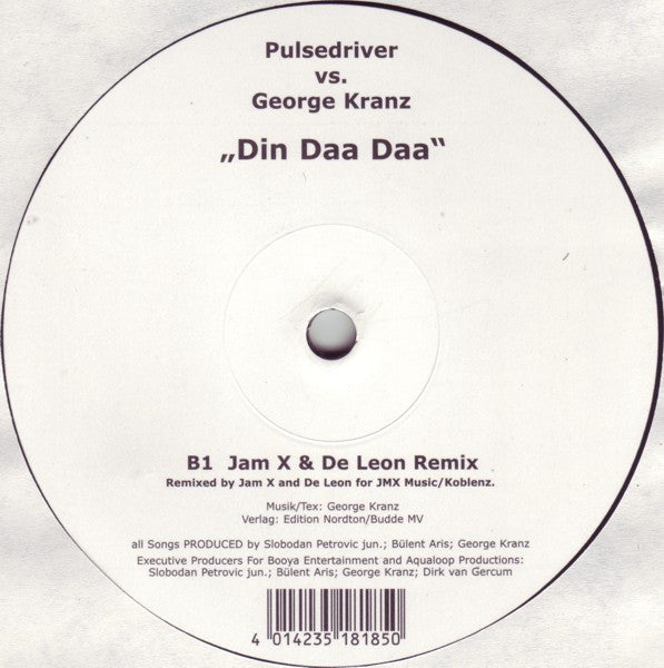 Din Daa Daa | Excellent (EX) Very Good Plus (VG+) Get Cheap Vinyl