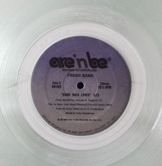 Come Back Lover *CLEAR* | Mint (M) Generic Get Cheap Vinyl