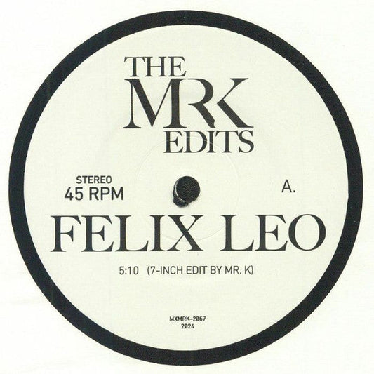 Felix Leo / In Love (Mr K Edits)(7" VINYL) | Mint (M) Generic Get Cheap Vinyl