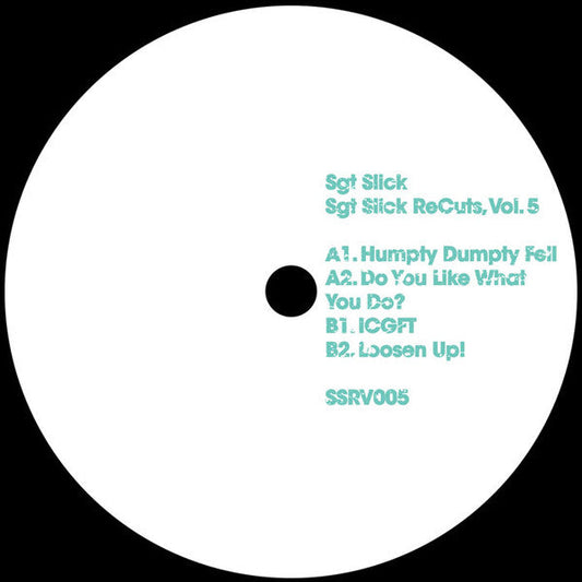 Sgt Slick ReCuts Vol. 5 (VINYL) | Mint (M) Generic Get Cheap Vinyl