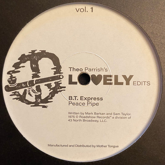 Theo Parrish’s Lovely Edits Vol 1 | Mint (M) Generic Get Cheap Vinyl