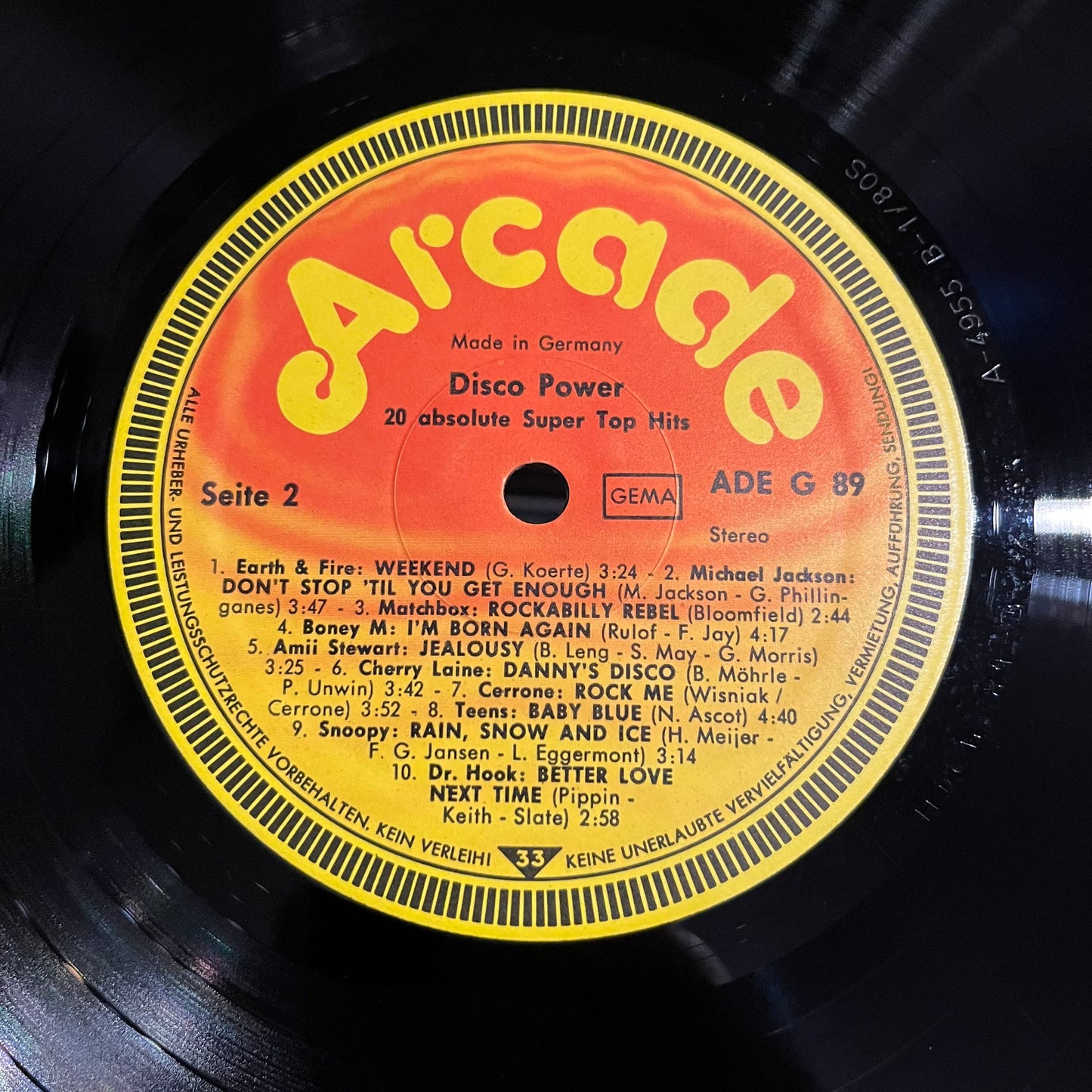 Disco Power | Excellent (EX) Excellent (EX) Get Cheap Vinyl