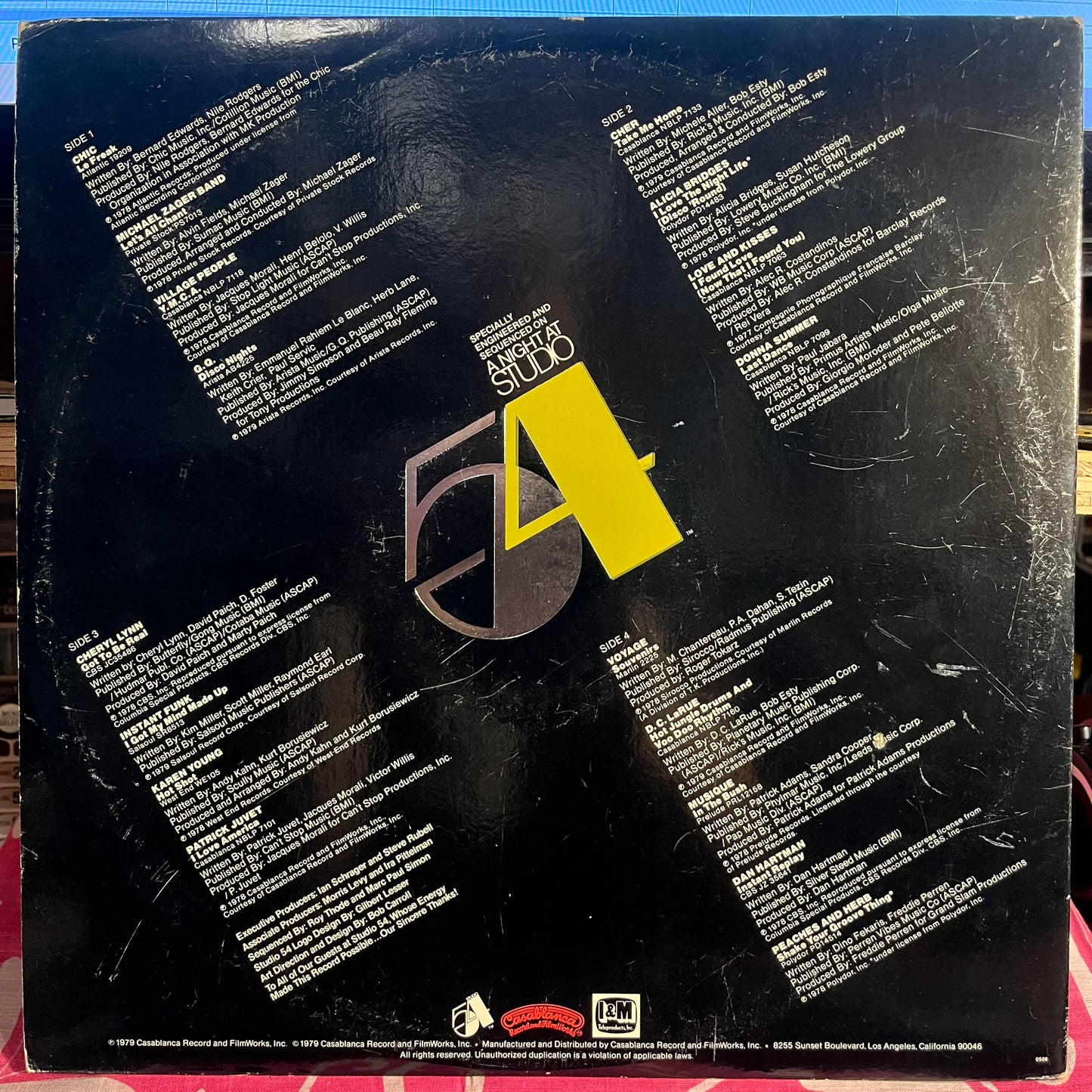 A Night At Studio 54 | Excellent (EX) Very Good (VG) Get Cheap Vinyl