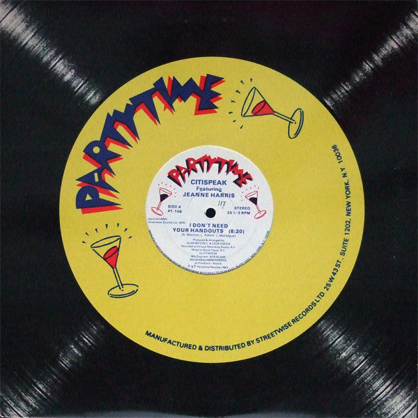 I Don't Need Your Handouts | Excellent (EX) Very Good Plus (VG+) Get Cheap Vinyl