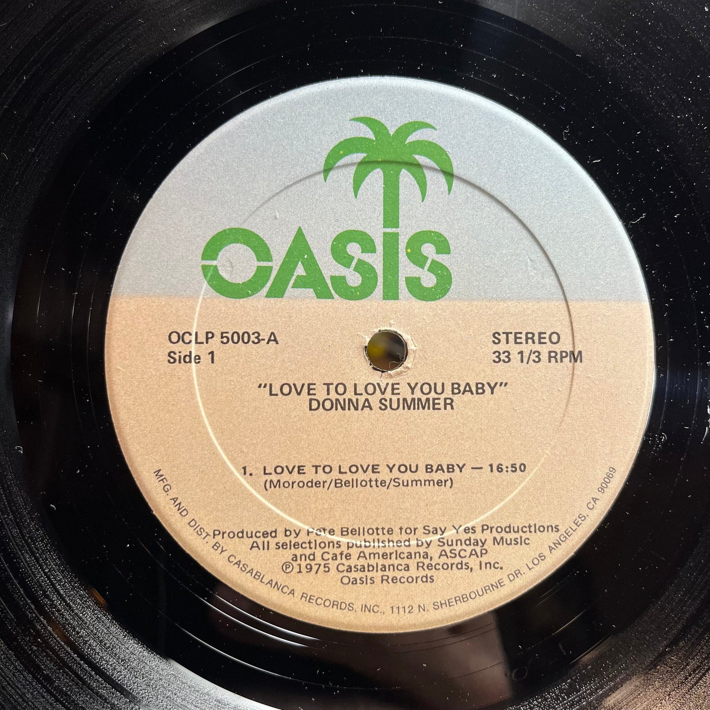 Love To Love You Baby (VINYL) | Near Mint- (NM-) Very Good Plus (VG+) Get Cheap Vinyl