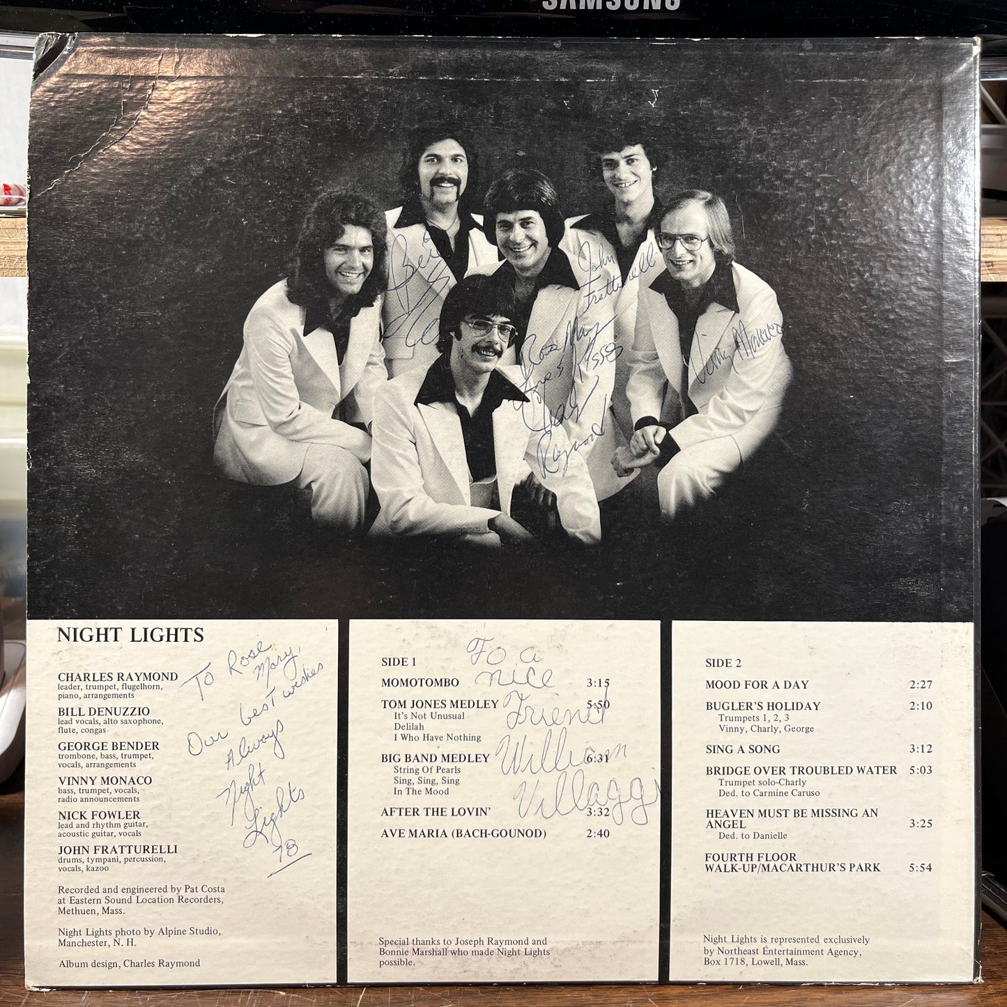Night Lights (LP) | Near Mint (NM) Excellent (EX) Get Cheap Vinyl
