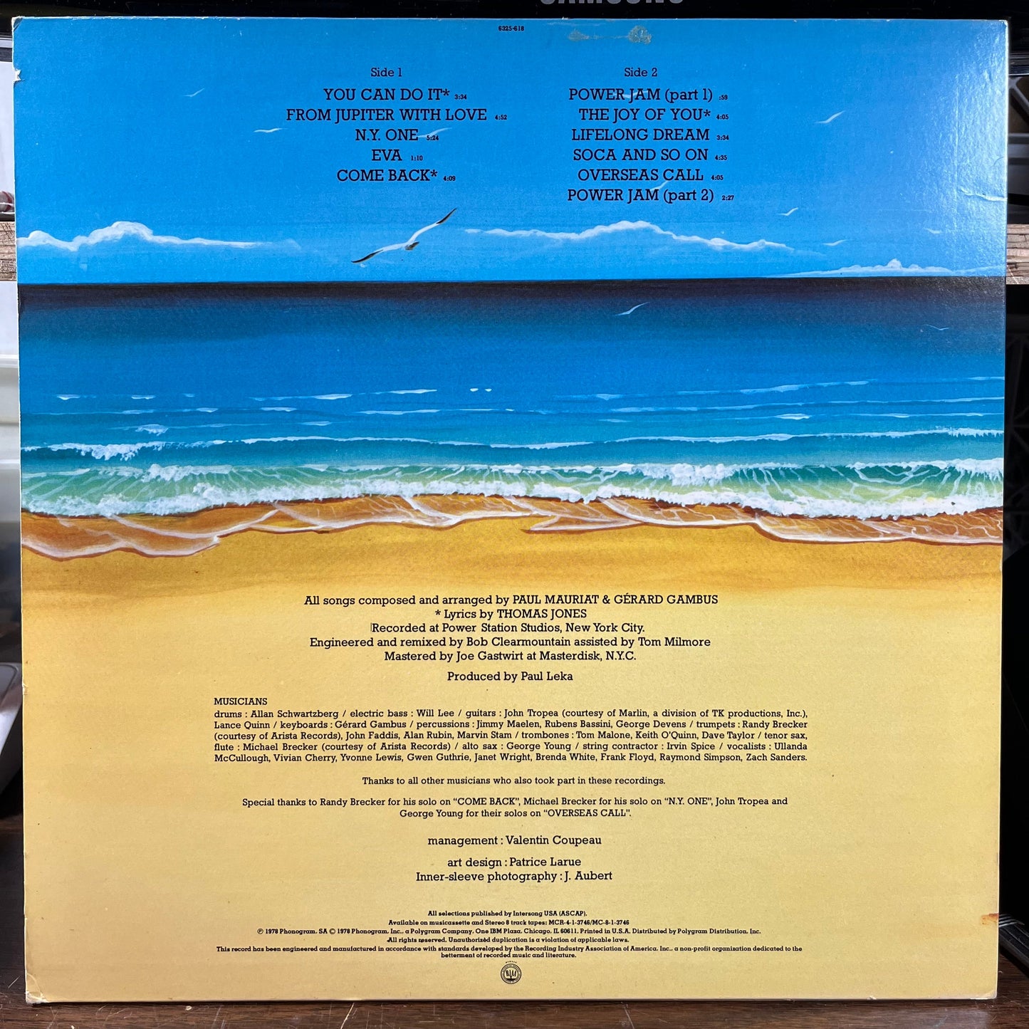 Overseas Call (LP) | Near Mint (NM) Excellent+ (EX+) Get Cheap Vinyl