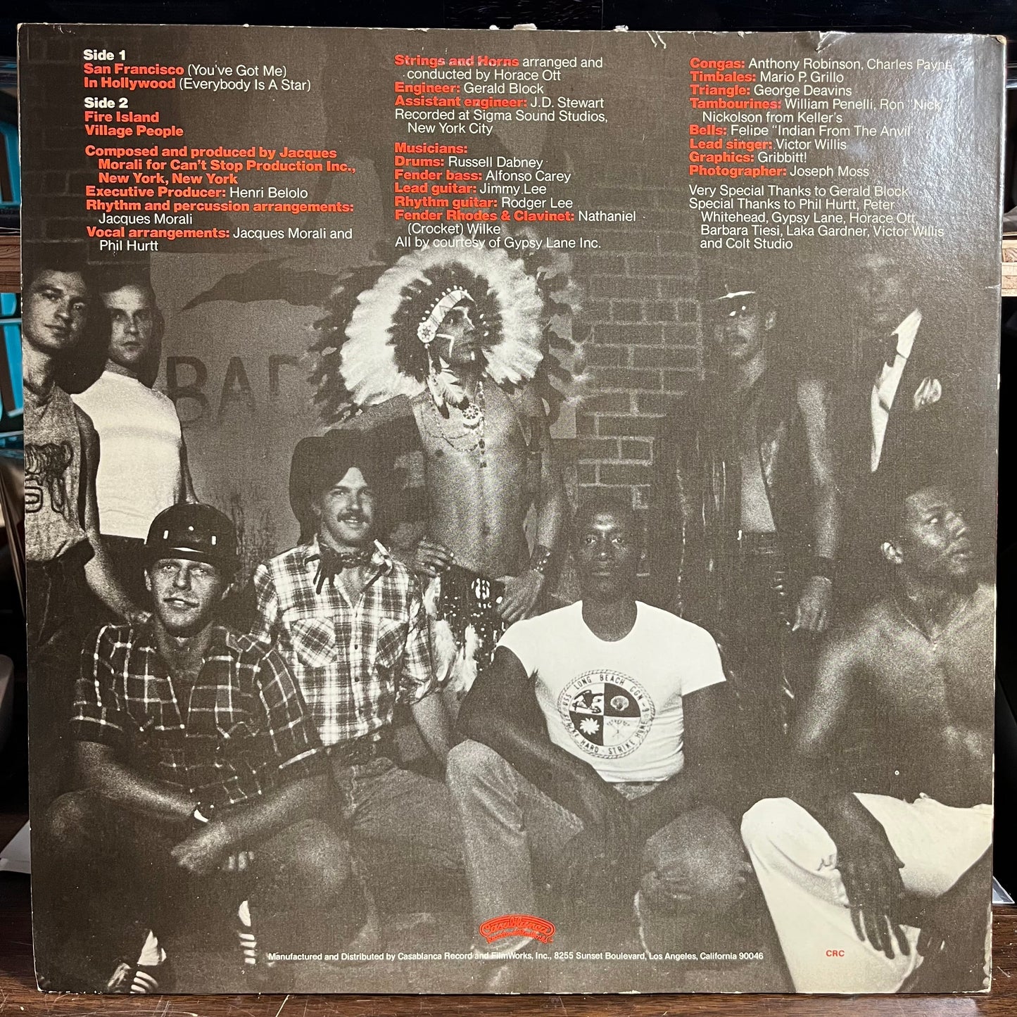 Village People (VINYL) | Near Mint (NM) Excellent+ (EX+) Get Cheap Vinyl