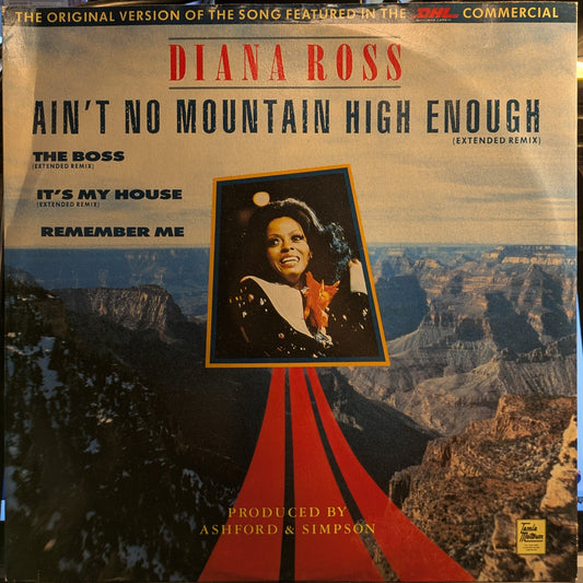 Ain't No Mountain High Enough (Extended Remix) (VINYL) | Near Mint (NM) Very Good Plus (VG+) Get Cheap Vinyl