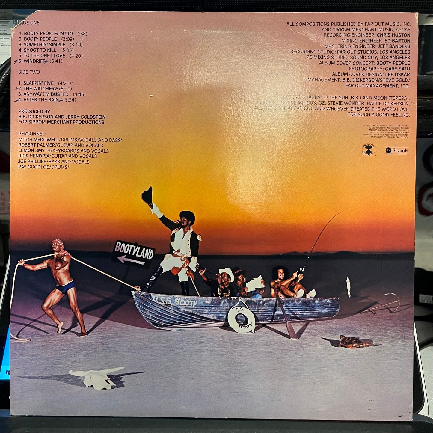 Booty People | Near Mint (NM) Excellent (EX) Get Cheap Vinyl