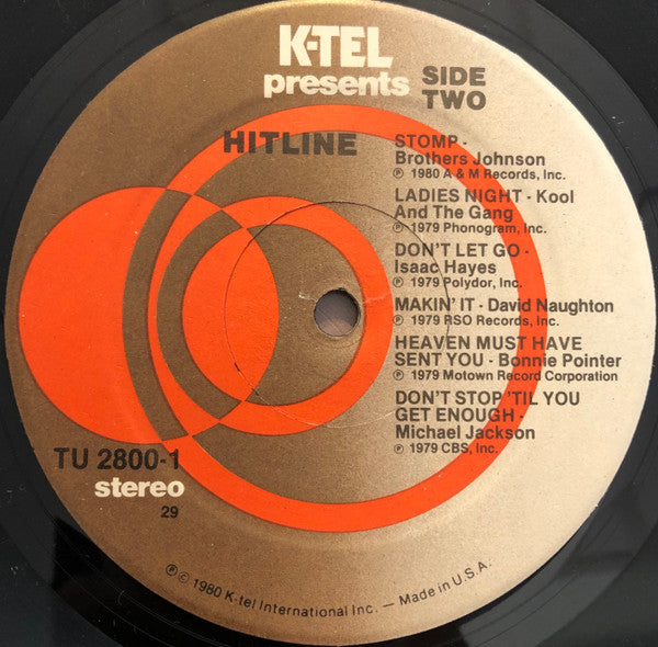 Hitline | Very Good Plus (VG+) Very Good Plus (VG+) Get Cheap Vinyl