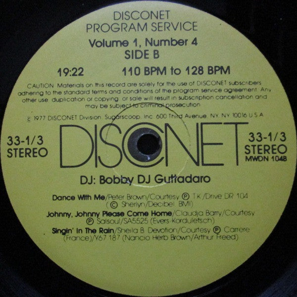 Volume 1, Number 4 | Very Good (VG) Generic Get Cheap Vinyl