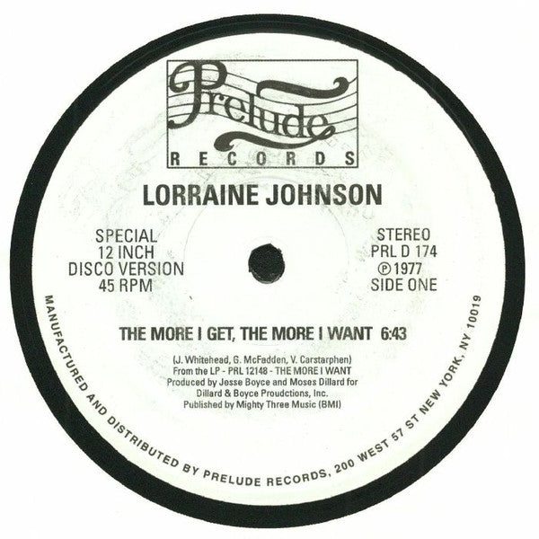 The More I Get, The More I Want (VINYL) | Mint (M) Generic Get Cheap Vinyl