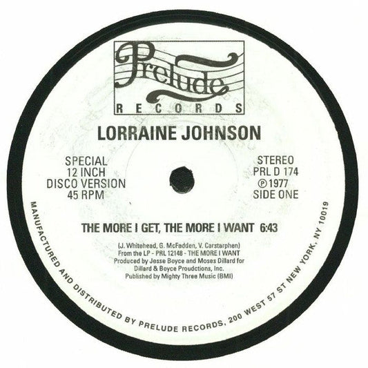 The More I Get, The More I Want (VINYL) | Mint (M) Generic Get Cheap Vinyl