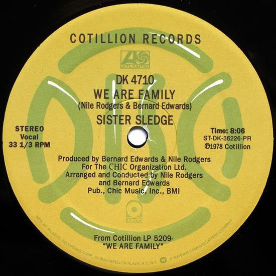 He's The Greatest Dancer / We Are Family | Mint (M) Mint (M) Get Cheap Vinyl