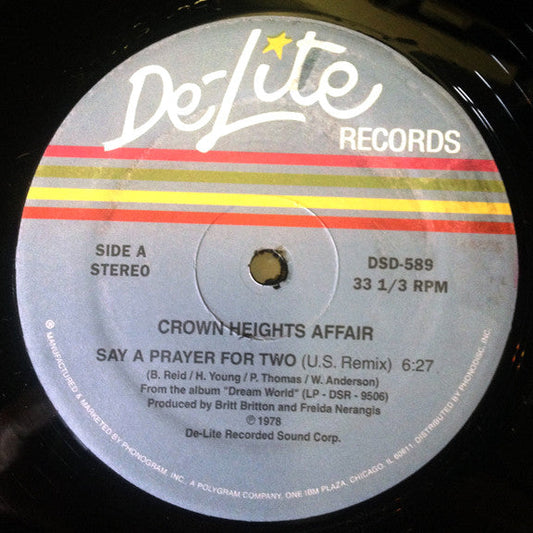 Say A Prayer For Two (U.S. Remix) / Dreaming A Dream | Mint (M) Mint (M) Get Cheap Vinyl