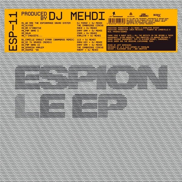 Espion Ep (Orange Vinyl) | Mint (M) Mint (M) Get Cheap Vinyl