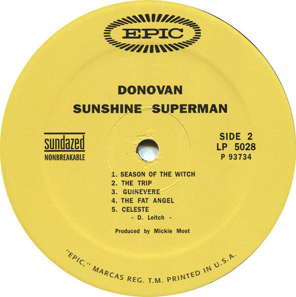 Sunshine Superman | Mint (M) Mint (M) Get Cheap Vinyl