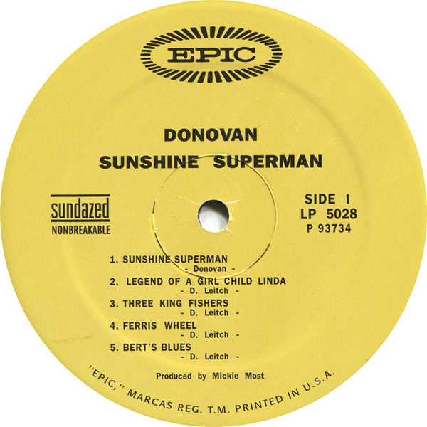 Sunshine Superman | Mint (M) Mint (M) Get Cheap Vinyl