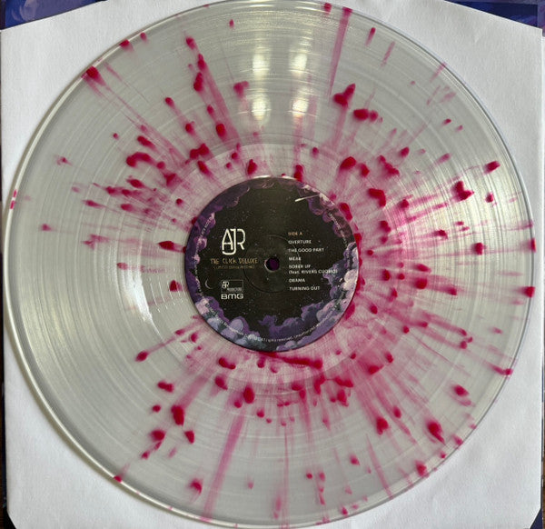 The Click (TRANSPARENT WITH RED SPLATTER VINYL) | Mint (M) Mint (M) Get Cheap Vinyl