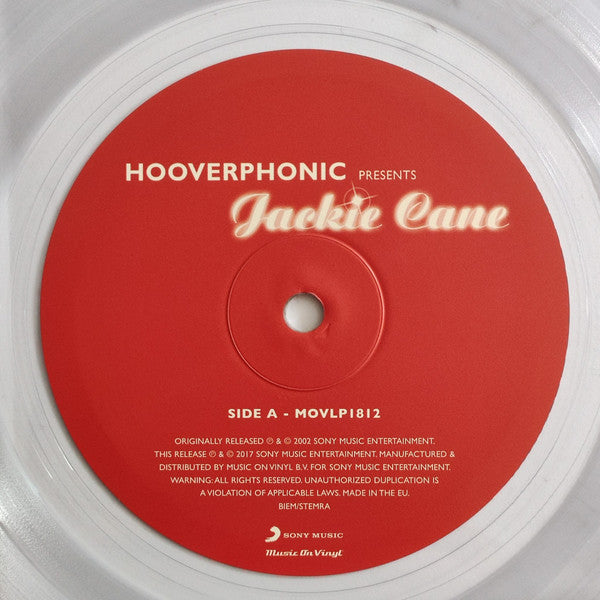 Hooverphonic presents Jackie Cane (CLEAR VINYL) | Mint (M) Mint (M) Get Cheap Vinyl