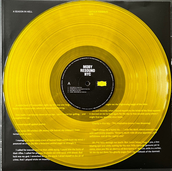 Resound NYC (CLEAR "SUN" YELLOW VINYL) | Mint (M) Mint (M) Get Cheap Vinyl