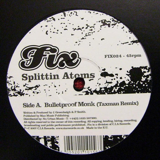 Bulletproof Monk (Taxman Remix) / Smash It | Mint (M) Generic Get Cheap Vinyl