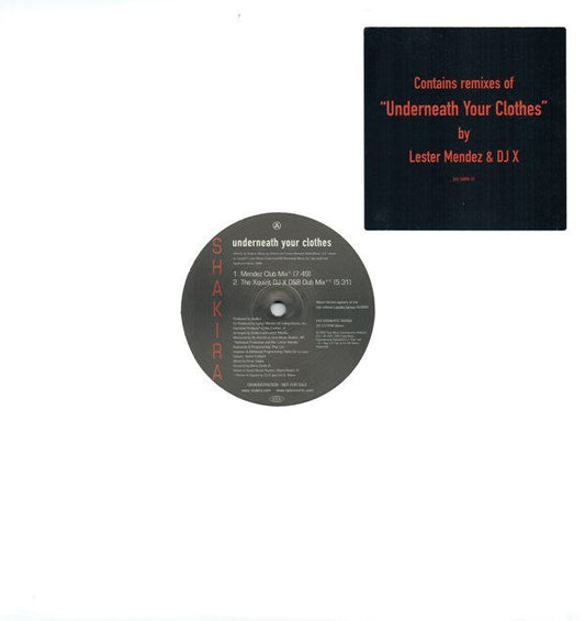 Underneath Your Clothes (Lester Mendez & DJ X Remixes) | Near Mint (NM) Get Cheap Vinyl