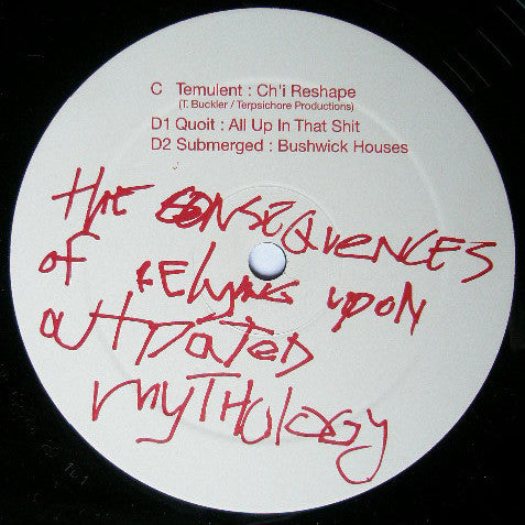 Obliterati EP 1 - The Consequences Of Relying Upon Outdated Mythology | Excellent (EX) Very Good Plus (VG+) Get Cheap Vinyl