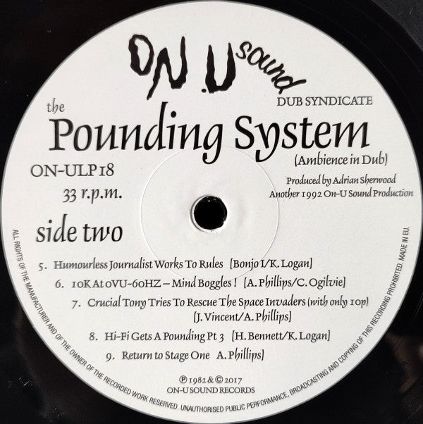 The Pounding System (Ambience In Dub) | Mint (M) Mint (M) Get Cheap Vinyl