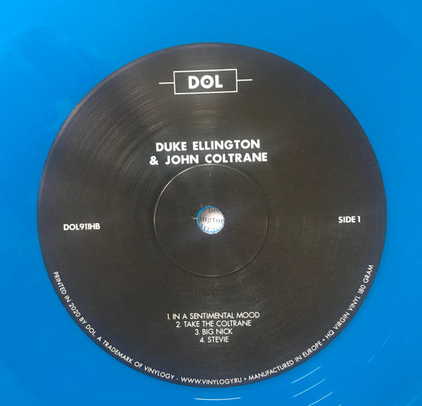 Duke Ellington & John Coltrane Duke Ellington & John Coltrane DOL LP, Album, RE, Blu Mint (M) Mint (M) Get Cheap Vinyl
