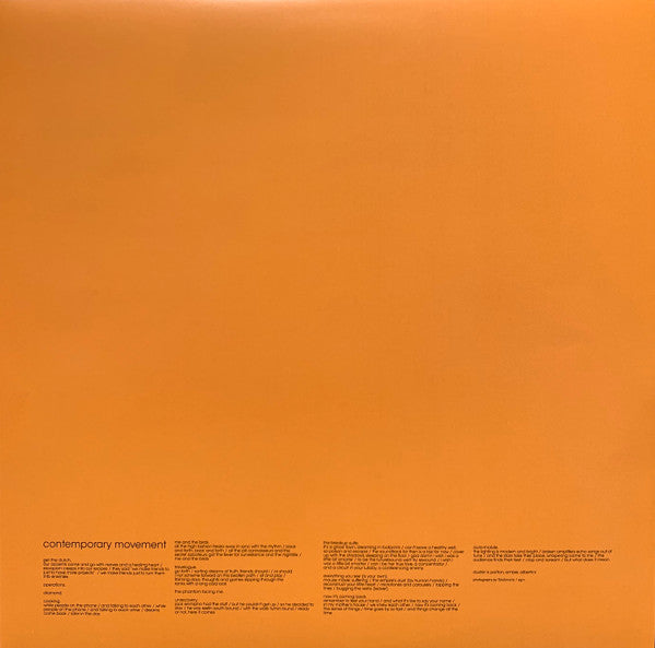 Contemporary Movement (SPLIT COLOR SPLATTER VINYL) | Mint (M) Mint (M) Get Cheap Vinyl