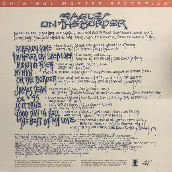 On The Border | Mint (M) Mint (M) Get Cheap Vinyl