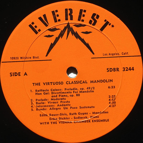 The Virtuoso Classical Mandolin | Very Good Plus (VG+) Very Good Plus (VG+) Get Cheap Vinyl