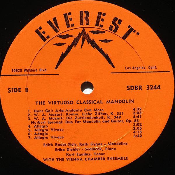 The Virtuoso Classical Mandolin | Very Good Plus (VG+) Very Good Plus (VG+) Get Cheap Vinyl