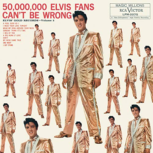 50,000,000 Elvis Fans Can't Be Wrong: Elvis' Gold Records, Volume 2 | Mint (M) Mint (M) Get Cheap Vinyl