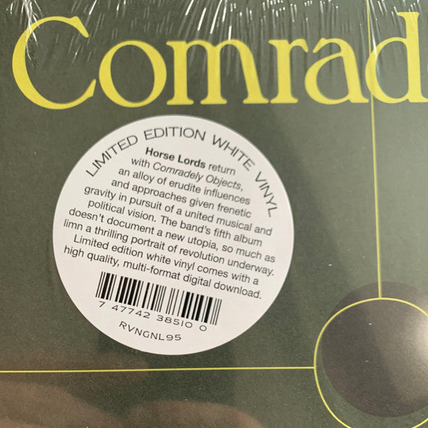 Comradely Objects (Ltd White VInyl) | Mint (M) Mint (M) Get Cheap Vinyl
