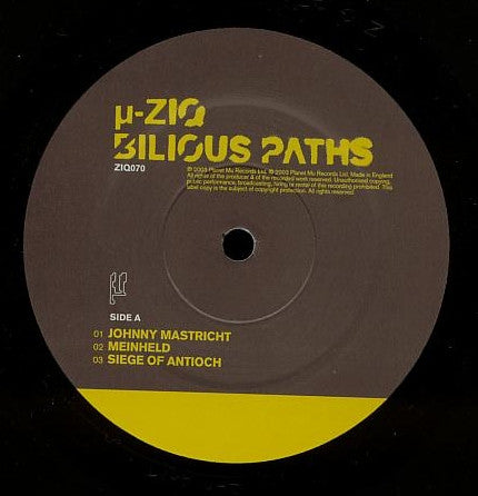 Bilious Paths | Mint (M) Mint (M) Get Cheap Vinyl