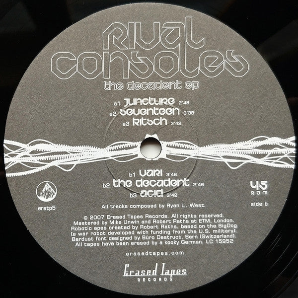 The Decadent EP | Mint (M) Mint (M) Get Cheap Vinyl