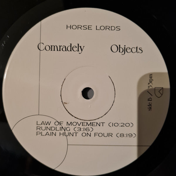Comradely Objects (Black Vinyl) | Mint (M) Mint (M) Get Cheap Vinyl