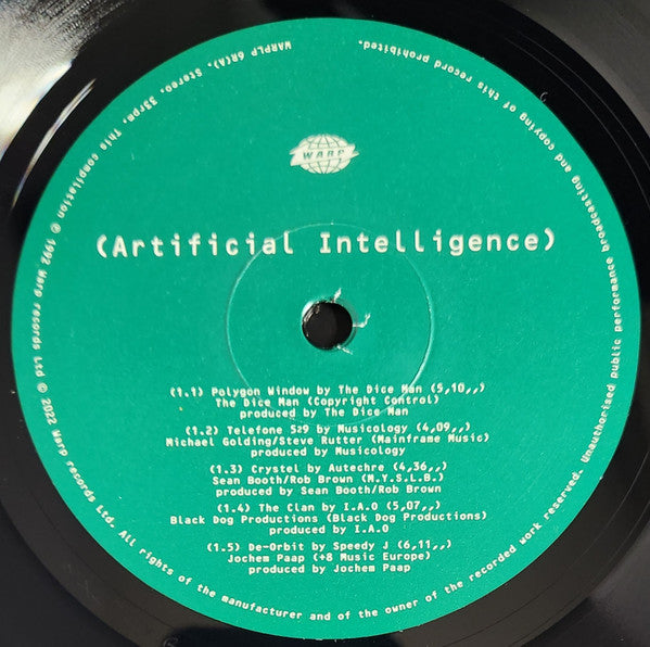 Artificial Intelligence | Mint (M) Mint (M) Get Cheap Vinyl