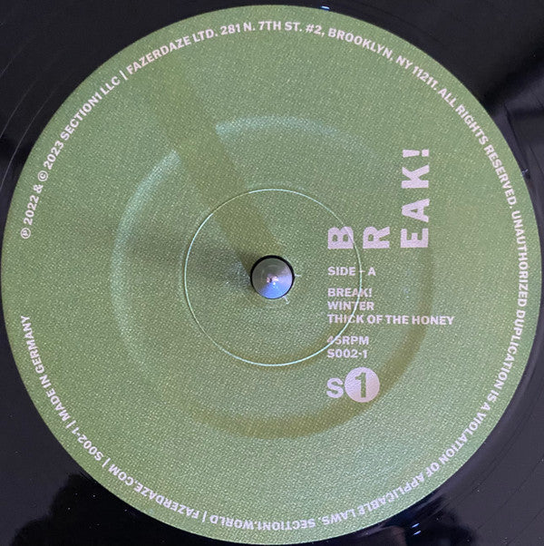 Break! | Mint (M) Mint (M) Get Cheap Vinyl