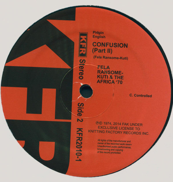 Confusion | Mint (M) Mint (M) Get Cheap Vinyl
