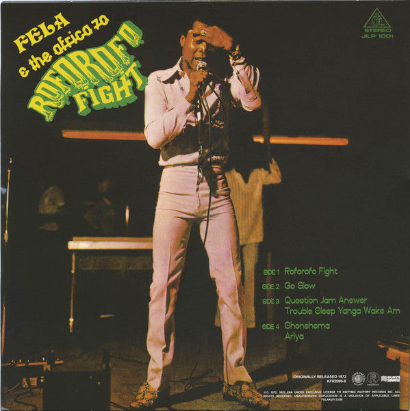 Music Of Fela - Roforofo Fight | Mint (M) Mint (M) Get Cheap Vinyl